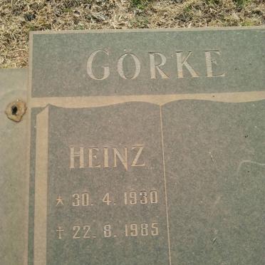 GÖRKE Heinz 1930-1985