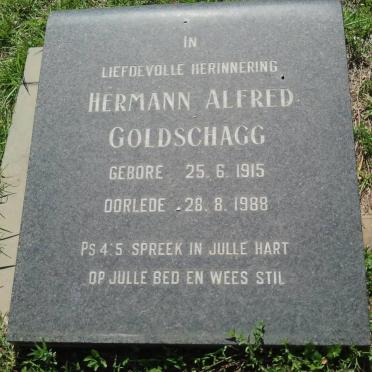 GOLDSCHAGG Hermann Alfred 1915-1988