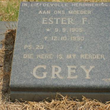 GREY Ester F. 1905-1990