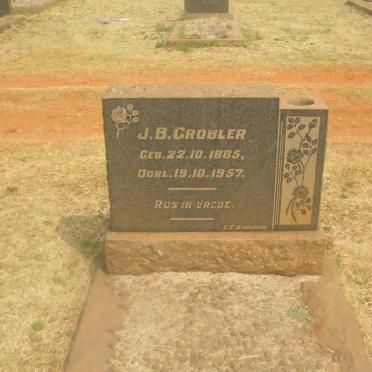 GROBLER J.B. 1885-1975