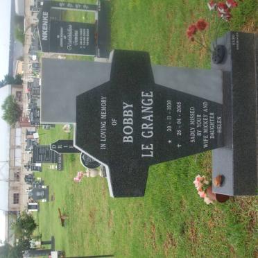 GRANGE Bobby, le 1930-2005