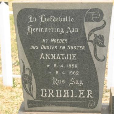 GROBLER Annatjie 1956-1982