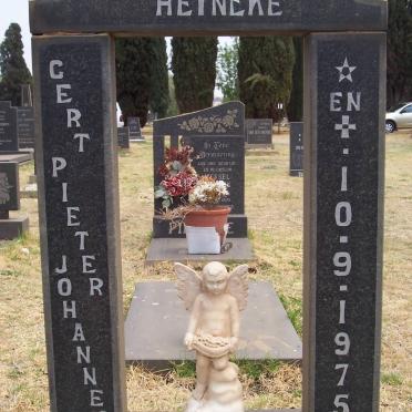 HEYNEKE Gert Pieter Johannes 1975-1975