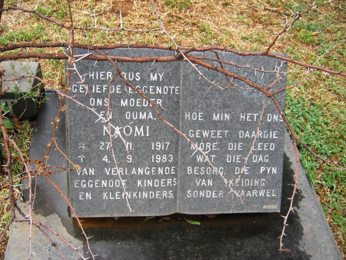 HERBST Naomi 1917-1983