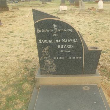 HUYSER GRAVE