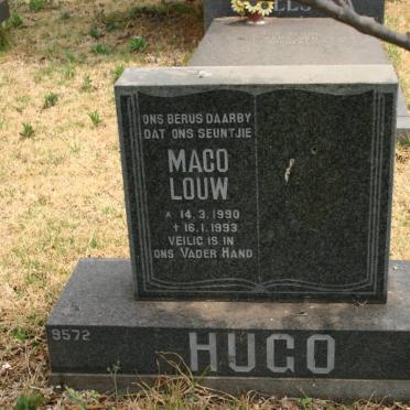 HUGO Maco Louw 1990-1993