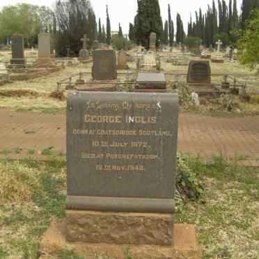 INGLIS George 1872-1948
