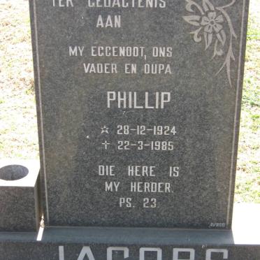 JACOBS Phillip 1924-1985