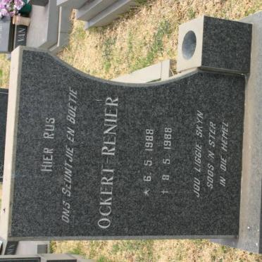JACOBS Ockert Renier 1988-1988