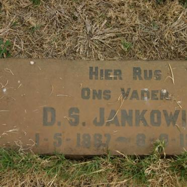 JANKOWITZ D.S. 1887-1938