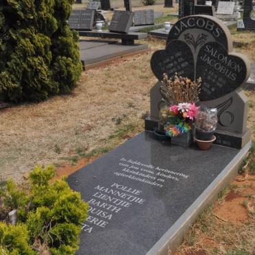 JACOBS Salomon Jacobus 1933-1991