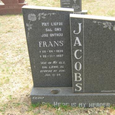 JACOBS Frans 1938-1997