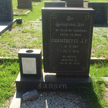 JANSEN Christoffel J.P. 1917-1979