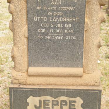 JEPPE Otto Landsberg 1911-1949