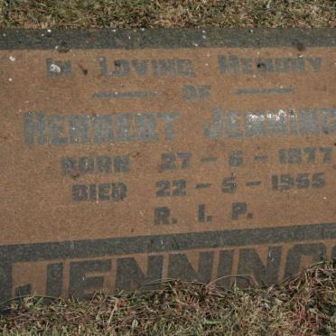JENNINGS Herbert 1877-1955