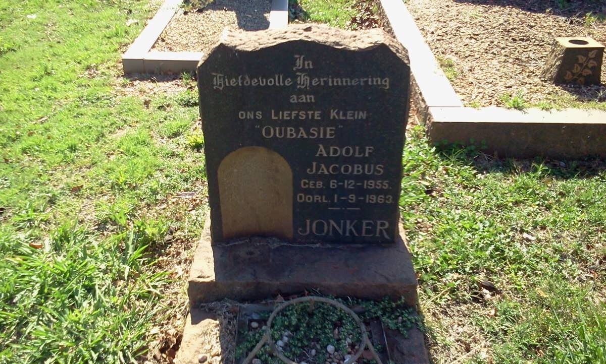 JONKER Adolf Jacobus 1955-1963