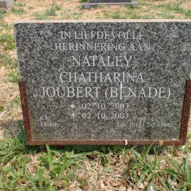 JOUBERT Nataley Chatharina  2003-2003