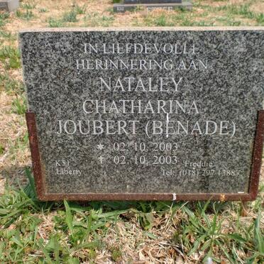 JOUBERT Nataley Chatharina  2003-2003