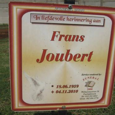 JOUBERT Frans 1959-2010