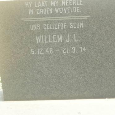 JOOSTE Willem J.L. 1948-1974