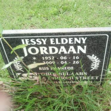 JORDAAN Iessy Eldeny 1952-2009