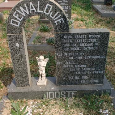 JOOSTE Dewaltjie 1995-1998