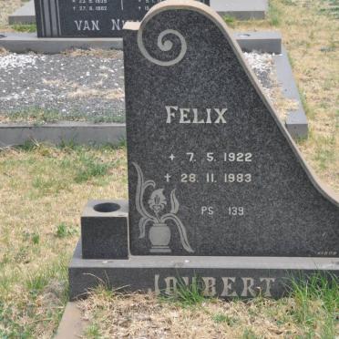 JOUBERT Felix 1922-1983