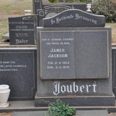 JOUBERT James Jackson 1924-1970 :: DE BEER Johannes Nicolaas Rudolph 1946-1974