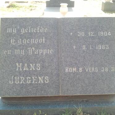 JURGENS Hans 1904-1983