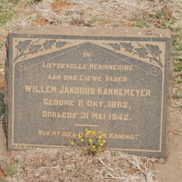 KANNEMEYER Willem Jakobus 1862-1942
