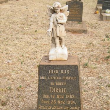 KRUGER Dirkie 1953-1954
