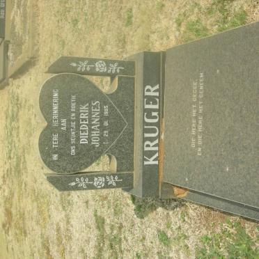 KRUGER Diederik Johannes -1985