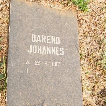 KRUGER Barend Johannes 1917-
