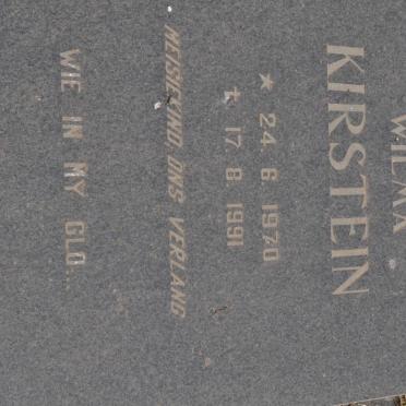 KIRSTEIN Wilma 1970-1991