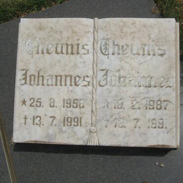 KOTZEE Theunis Johannes 1958-1991 :: KOTZEE Theunis Johannes 1987-1991