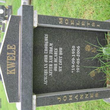 KWELE Johannes Moeletsi 1950-2006
