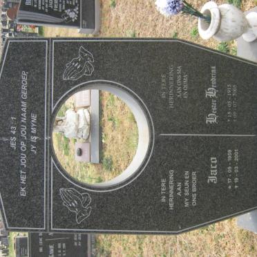 LABUSCHAGNE Hester Hendrina 1915-2005 :: LABUSCHAGNE Jaco 1959-2001 