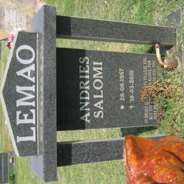 LEMAO Andries Salomi 1957-2010
