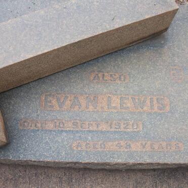 LEWIS Evan -1920