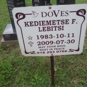 LEBITSI Kendiemetse F. 1983-20098