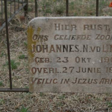 LINDE Johannes N., v,d, 1906-1907