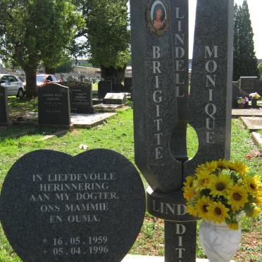 LINDELL Brigitte Monique 1959-1996