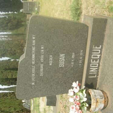 LINDEQUE Susan 1954-1974
