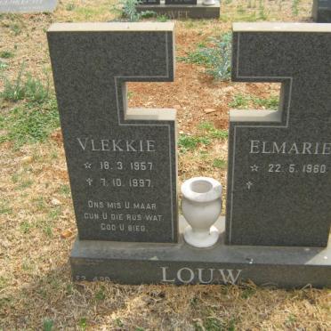LOUW Vlekkie 1957-1997 &amp; Elmarie 1960-