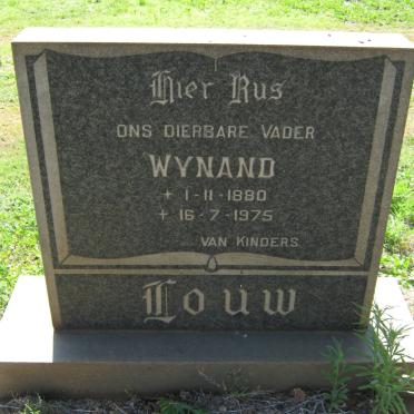 LOUW Wynand 1880-1975