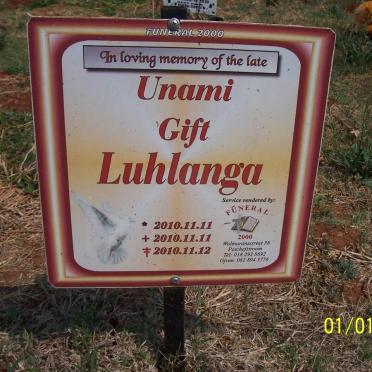 LUHLANGA Unami Gift 2010-2010