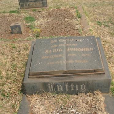 LUTTIG Alida Johanna nee LESSING 1890-1973