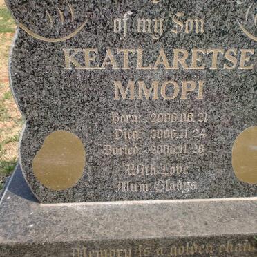MMOPI Keatlaretse 2006-2006