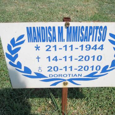 MMISAPITSO Mandisa M. 1944-2010