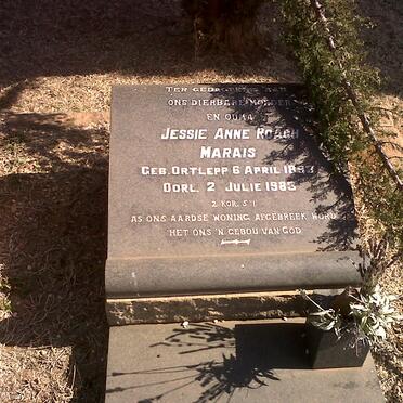 MARIAS Jessie Anne Roach nee ORTLEPP 1893-1983